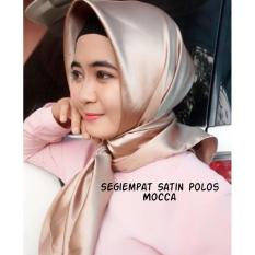 Jilbab Segiempat Satin Polos Murah - tukiyem13