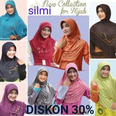 Jilbab Silmi Azizah Hijau SIZE L