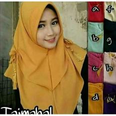 Jilbab Taj Mahal Bubble Pop (Tasel Emas)