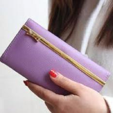 Jims Honey - Fashion Wallet - Dompet Import - Kqueenstar (Purple)