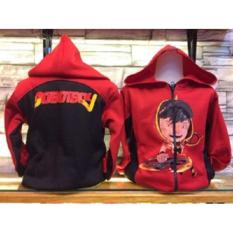JKKDL62 - Jaket Anak Laki Boboiboy Api Merah/Biru