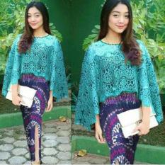 Jn - Baju Murah/Cape Brokat/Batik Wanita/Kebaya Modern/Baju Wanita/Batik/Kutu Baru/Baju Batik/ Murah; Motif dan Warna real photo #Ukuran S, M, L dan XL