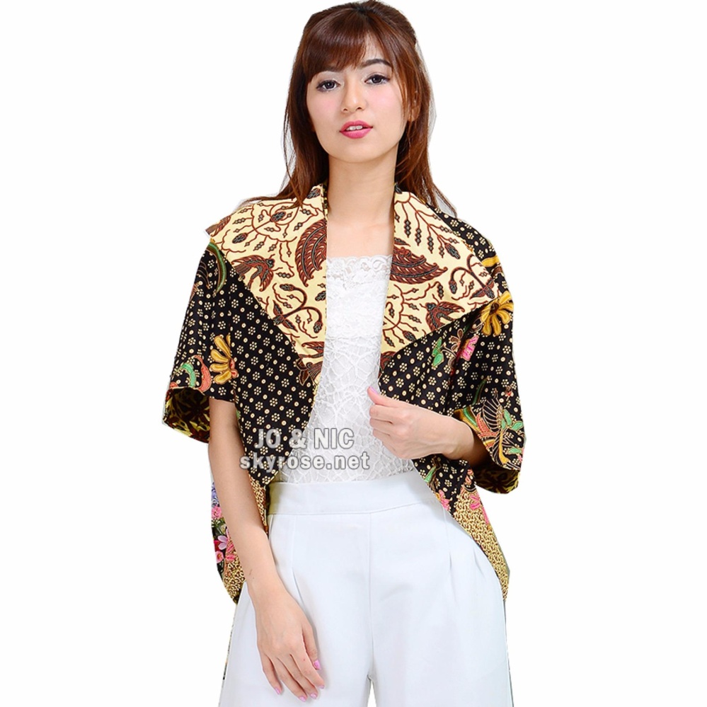 JO & NIC Bolero Batik Batwing 2sisi - Bolak-Balik fit to Big Size