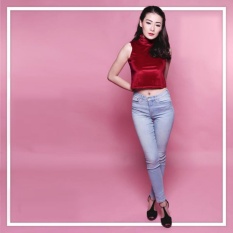 JO & NIC Russian Velvet Top - Red