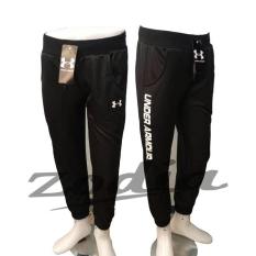 Joger Pants Panjang - Under Armour - Hitam - Celana Olahraga/Training - Hot Items