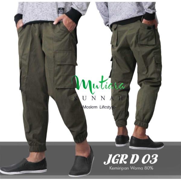 Jogger Pants  Celana Jogger  Sirwal Jogger  Celana Jogging Pria  JGR D 03