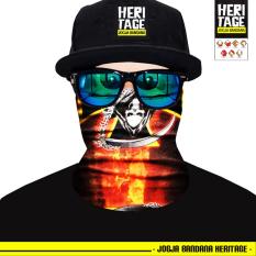 Jogja Bandana masker buff serbaguna elastis Tanpa sambungan (Seamless) Limited Edition