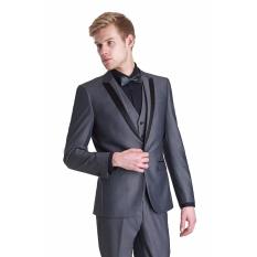 John Varatos - Jas Formal Pria Weding [Grey]  Jas Formal  Jas Abu-Abu Eksklusif  Jas Weding  Jas Pesta  Jas Preweding