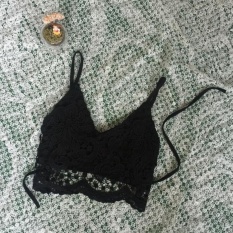 JOJO Sexy Wanita Crochet Cami Tangki Tube Top Party Rompi Blus Bodycon Bracrop Tops (Luar Negeri)-Intl