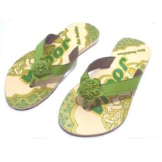 Joker Sandal Jepit Batik Khas Jogja Model A1 - Hijau