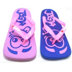Joker Sandal Jepit Spon Khas Jogja Unik - Biru Ungu