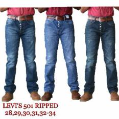Jual Celana Levis501 Ripped Original Philipines/Celana Levis501 Ripped - Bae3bc