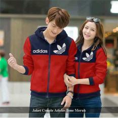 Jual Couple Jaket - Jaket Couple Online - Jaket Couple Add Tone merah