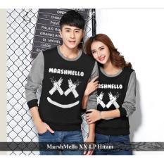 Jual Couple Kaos - PROMO Baju Online - Baju MarshMello XX LP Hitam