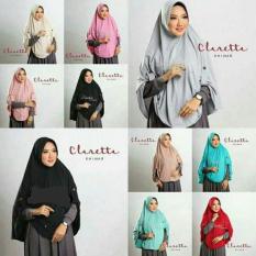 Jual Jilbab Instan Kerudung Hijab Khimar Claretta Murah