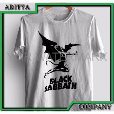 Jual Kaos Tshirt Gildan Sablon Polyflex Band Black Sabbath Custom Special Order
