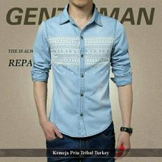 Jual Kemeja Cowok- PROMO Kemeja Pria - Kemeja Tribal Turkey