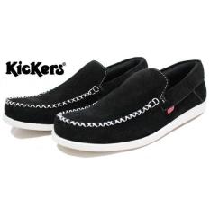 Jual Kickers Slip On Black Baru | Sneaker