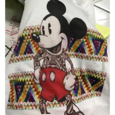 JUAL RUGI SALE PROMO PRINTED LONG TANK TOP ATASAN WANITA MICKEY MOUSE TRIBAL ETHNIC GOOD QUALITY