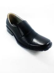 Jual Sepatu Kerja Pantofel Pria Murah Kulit Asli Hitam