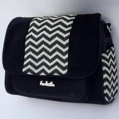 Jual Tas Keren / Tas Kekinian / Tas Selempang Wanita Fadzila Samawa Black Tas Wanita Best Seller