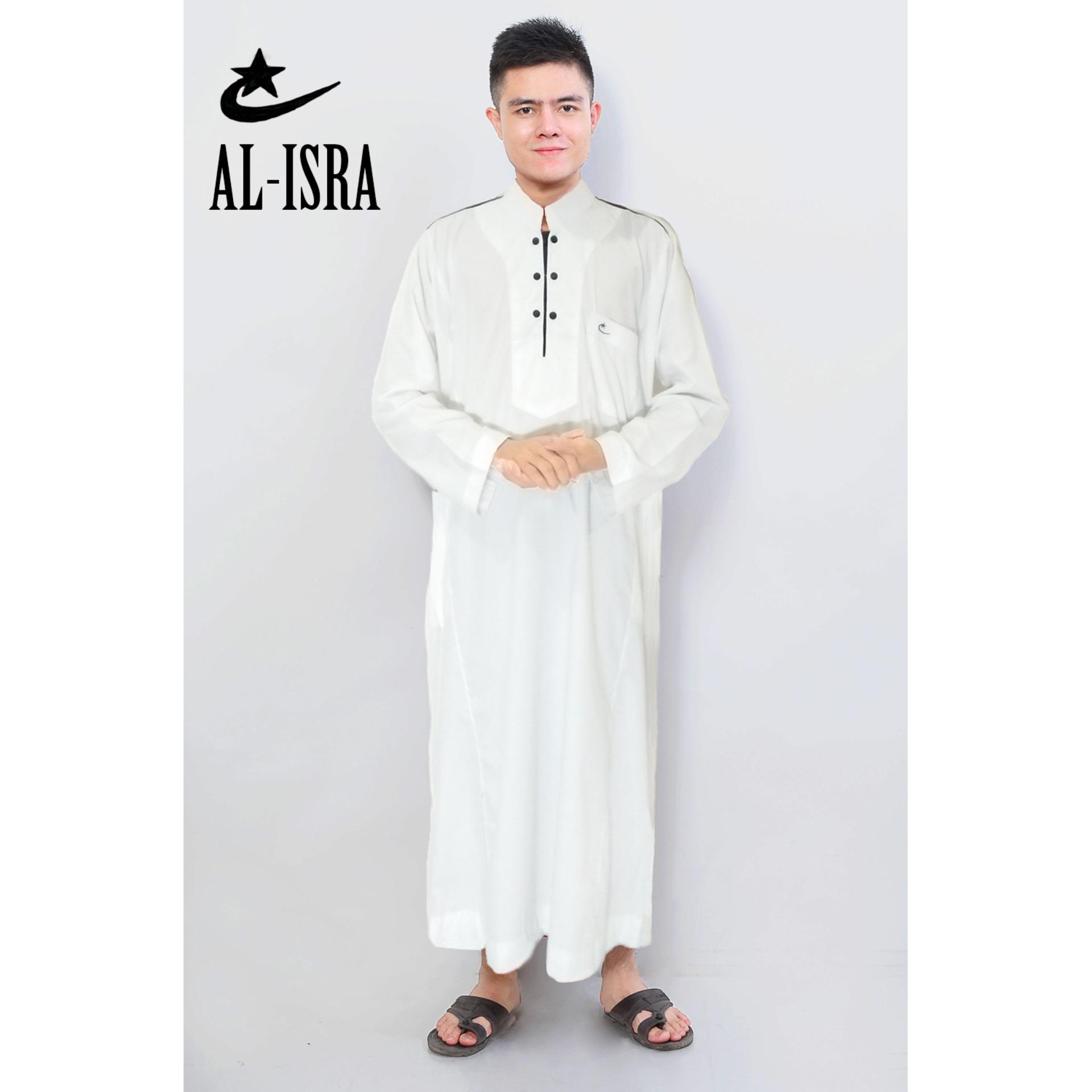 Jubah Gamis AFRICANI Pakaian Gamis Pria Al-Isra / Busana Muslim Pria