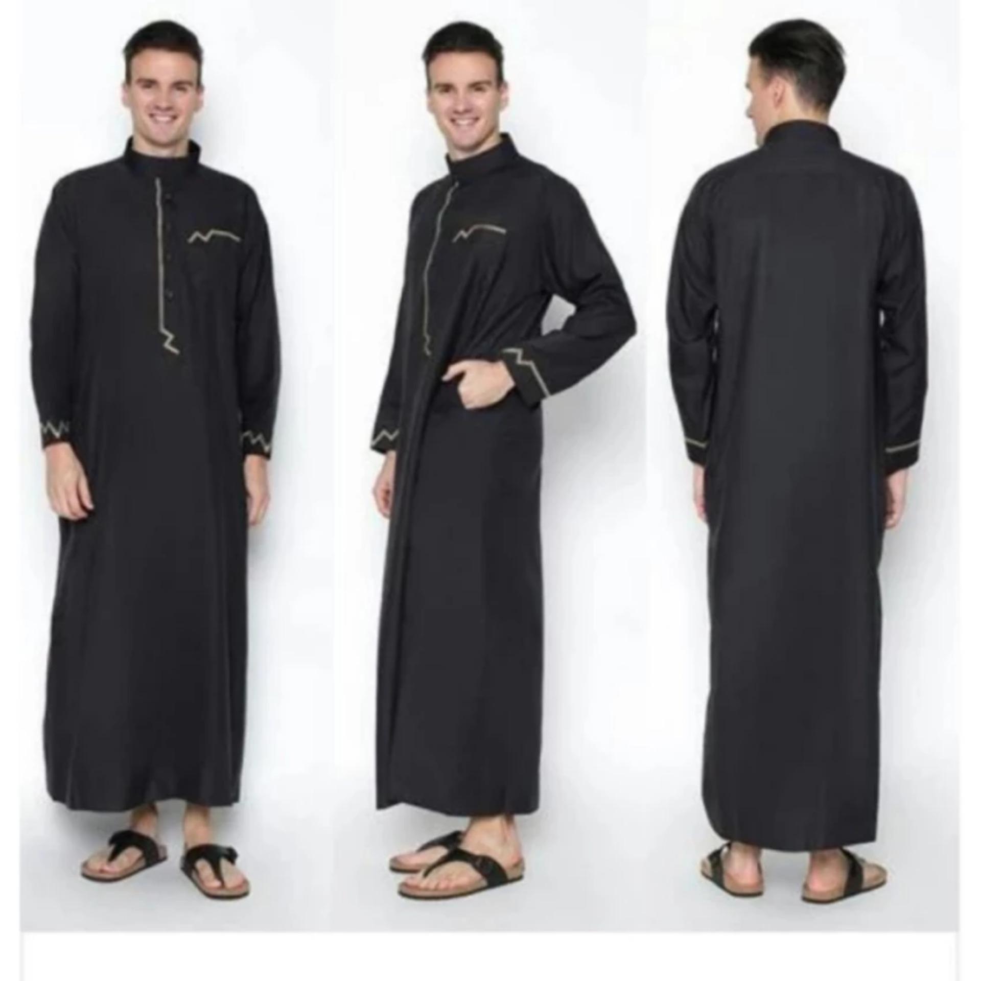 jubah saudy pria muslim