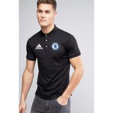 Just Cloth Kaos Polo Chelsea A-033 - Hitam