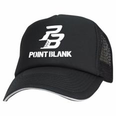Just Cloth Topi Trucker Gaming PB Point Blank - Hitam
