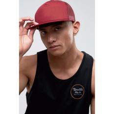 Just Cloth Topi Trucker Snapback Sport Polos - Merah