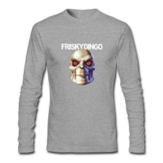 JUXING Men's Frisky Dingo Long Sleeve T-shirt - intl
