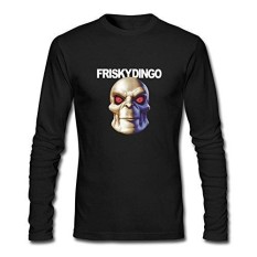 JUXING Men's Frisky Dingo Long Sleeve T-shirt - intl