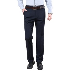 JY 2017 Musim Panas Baru Pria Bisnis Celana Pria Bebas Anti Keriput Pants-hitam-Intl