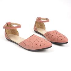 K-Exclusive Sepatu Flat Shoes Wanita Tali PS04 - SALEM
