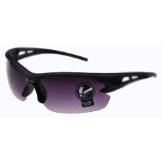 Kacamata Olahraga Running Sepeda Outdoor Sport Mercury Sunglasses for Man and Woman - Hitam
