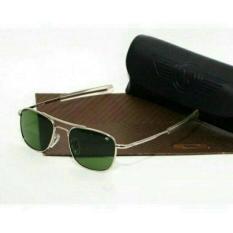 Kacamata Sunglasses American Optical Ao Pilot Skymaster Silver - Cc9e9a
