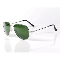 Kacamata Sunglasses American Optical Ao Pilot Skymaster Silver - D1meez