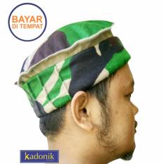 Kadonik Peci / Songkok / Topi / Surban Sholat Type Tentara Indonesia
