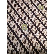 Kain Batik Parang Barong Gading Bahan Katun Sogan Primisima Halus Baik Untuk Kebaya Jarik Seserahan Khas Jogja Manten Jarit Pernikahan Jawa Grosir Halus Seragam Batik Bahan Kemeja Rok Lilit Setelan Hitam Coklat Tua Panjang 2 Meter