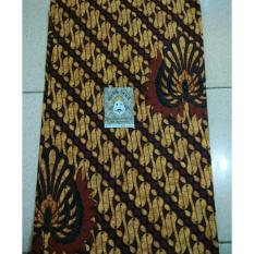 Kain Batik Parang Garuda Coklat Garudo Sogan Bahan Katun Primisima Halus Baik Untuk Kebaya Jarik Seserahan Khas Jogja Manten Jarit Pernikahan Jawa Grosir Halus Seragam Batik Bahan Kemeja Rok Lilit Setelan Hitam Coklat Tua Panjang 2 Meter