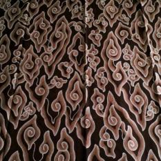Kain Batik Tulis Megamendung Full Warna - Coklat Tua