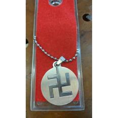 Kalung + Liontin Titanium Ori Motif Swastika - R3luu2
