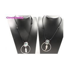 KALUNG TALI LIONTIN ETNIK NECKLACE AKSESORIS WANITA KOREA MURAH WANITA