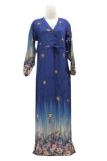 Kampung Souvenir - Gamis Bali Manohara - Flowers Blue