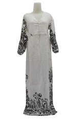 Kampung Souvenir - Gamis Bali Manohara - Tattoo White
