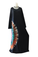 Kampung Souvenir - Gamis Jersey Big Size - Black