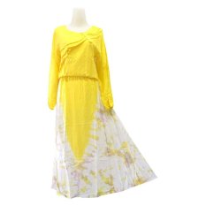 Kampung Souvenir - Gamis Rainbow Aliyah - Yellow