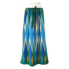 Kampung Souvenir Rok Motif Rangrang - Turquoise