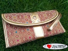 kanaya - dompet wanita murah clutch motif songket endek rang rang dompet tangan simple oleh oleh khas bali