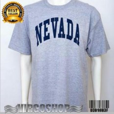 Kaos Abu NEVADA HIGHT QUALITY Virgoshop Clothing
